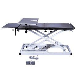 ТД ВЕТ Стол ветеринарный офтальмологический VETBOT-96, 1730х700х(280- 1050)h (каркас белый, пульт ножной)
