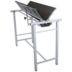 ТД ВЕТ (из наличия) Стол ветеринарный СВУ-8 V-образная столешница, П-образный каркас, 1350x625x980h мм