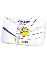 Коврики (пеленки) LUXSAN Basic для животных 40х60, 30 шт