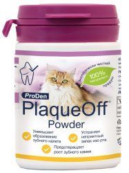 ProDen PlaqueOff средство для профилактики зубного камня у кошек 40 г