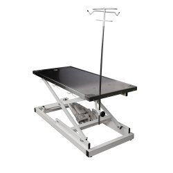 ТД ВЕТ Стол VETBOT-71.1300 со сливом, со штативом, электр, 1300x600x(330- 1050)h мм (каркас белый)