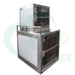 ТД ВЕТ Модуль из 2 клеток из нерж. стали 700х900(600)х1420(1580)h