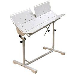 ТД ВЕТ Стол ветеринарный СВУ-27.01 /Классик/ 1260x760x900-1200h, по Виноградову, с рег. высоты и наклона, краска (каркас