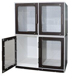 ТД ВЕТ Зоогостиница для животных из ЛДСП из 8 боксов 2900х960х1960h