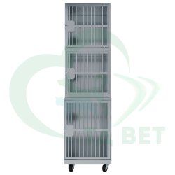 ТД ВЕТ Optima 3.1 Модуль на 3 клетки 600х750(600)х2060(2160) мм с колесами