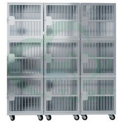 ТД ВЕТ Optima 9 Модуль на 9 клеток 1800х600х1860(1960) мм с колесами