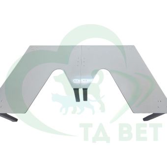 ТД ВЕТ Стол складной Vetbot-06  для УЗИ и эхо процедур (столешница пластик) 1330х720х320h