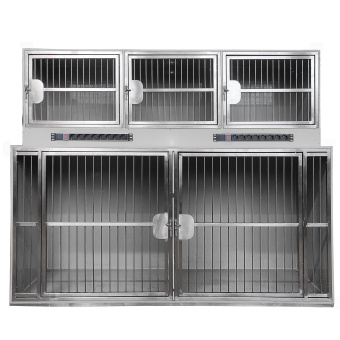 ТД ВЕТ Модуль из 5 клеток из полипропилена с  розетками 1800х700(500)х1480(1640)h