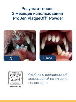 ProDen PlaqueOff средство для профилактики зубного камня у кошек 40 г