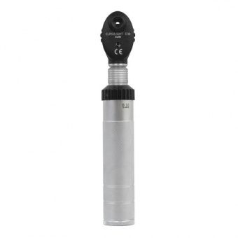 БМ Офтальмоскоп EUROLIGHT E36 LED 2.5 V с шестью апертурами (зеленый фильтр)