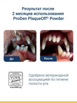 ProDen PlaqueOff средство для профилактики зубного камня у собак и кошек  40 г