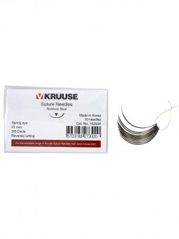 KRUUSE набор режущих хирургических игл 41 мм (3/8) 10 шт.
