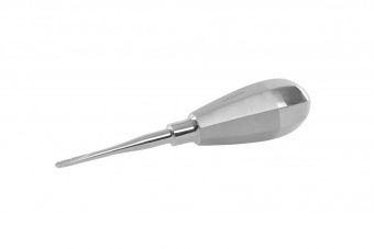 KRUUSE зубчатый люксатор, 4 мм, короткая ручка