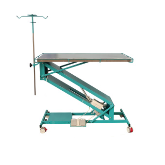 ТД ВЕТ Стол ветеринарный хирургический Vetbot-100 с подогревом столешницы,  штативом, 1195(1370)х600(686)х(330-1055h), к