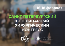 Ветеринарный хирургический конгресс 16-18 февраля