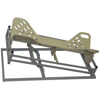 ТД ВЕТ Мини-стол для лапароскопии MLS на алюминиевом каркасе 930x530x280h мм (каркас серый)