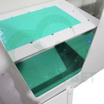 ТД ВЕТ(и) Ванна из полипропилена для груминга трехуровневая с дверкой, электропривод, 1200x500