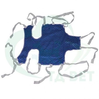 ТД ВЕТ Попона послеоперационная №0,5 для кошек (большая), фланель