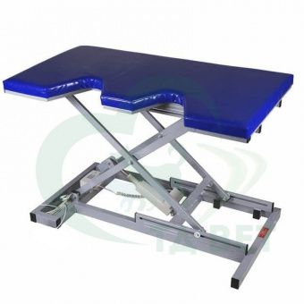 ТД ВЕТ Стол ветеринарный для УЗИ VETBOT-90, 1320x720x(330-1130)h (каркас белый, пульт ручной)