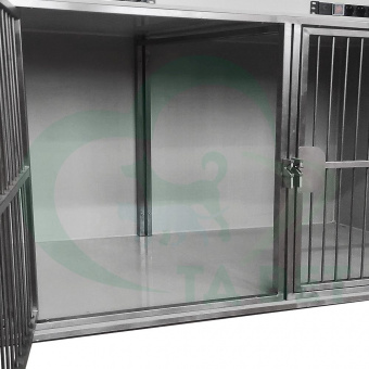 ТД ВЕТ Модуль из 5 клеток из полипропилена с  розетками 1800х700(500)х1480(1640)h