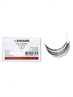 KRUUSE набор режущих хирургических игл 61 мм (3/8) 10 шт.