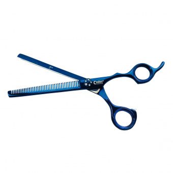 CODOS ножницы CT-7 филировочные (синие) 7' 18см