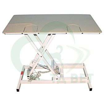 ТД ВЕТ Стол для УЗИ с откидными дверцами VETBOT-75 стол-ца пластик, эл/прив., 1320x720x(330- 1090)h мм (коврик-накладка