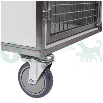 ТД ВЕТ Модуль клеток из полипропилена, 3х ярусный из 6 клеток 2/2/2, 1800х600х1750(1910)h