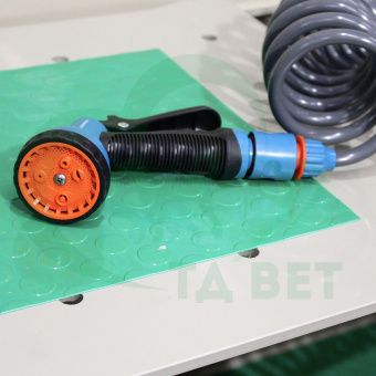 ТД ВЕТ(и) Ванна из полипропилена для груминга трехуровневая с дверкой, электропривод, 1200x500