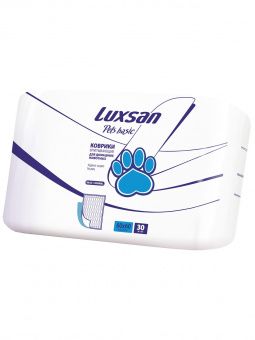 Коврики (пеленки) LUXSAN Basic для животных 60х60, 30 шт