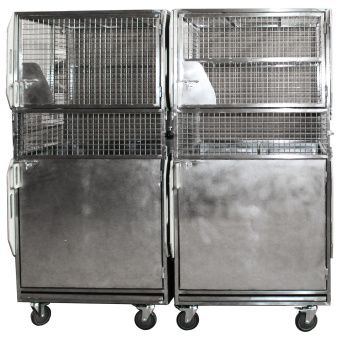 ТД ВЕТ Клетка для приматов 925х1071х1720h(1880h)с колесами