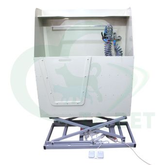 ТД ВЕТ(и) Ванна из полипропилена для груминга трехуровневая с дверкой, электропривод, 1200x500