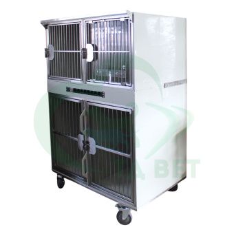 ТД ВЕТ Модуль из 4 клеток из полипропилена, разборный 1100х700х1450(1610)h