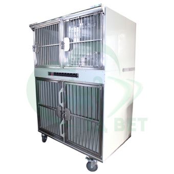 ТД ВЕТ Модуль из 4 клеток из полипропилена, разборный 1100х700х1450(1610)h